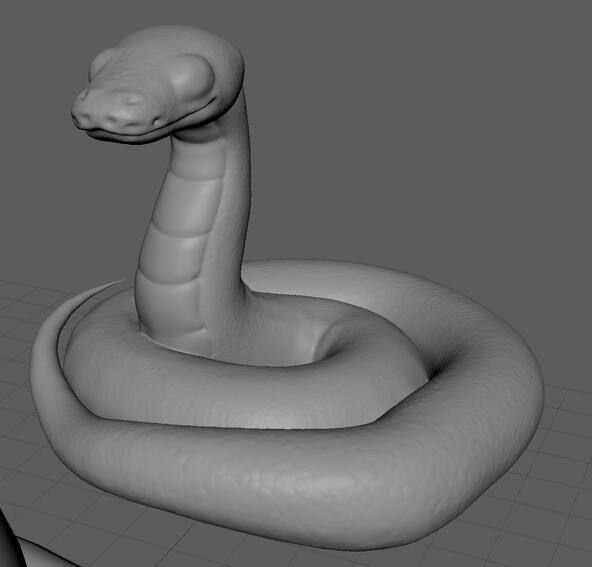 Ball Python Sculpt